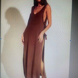 NWT Vitamin A Riviera Dress - Chocolate in XS